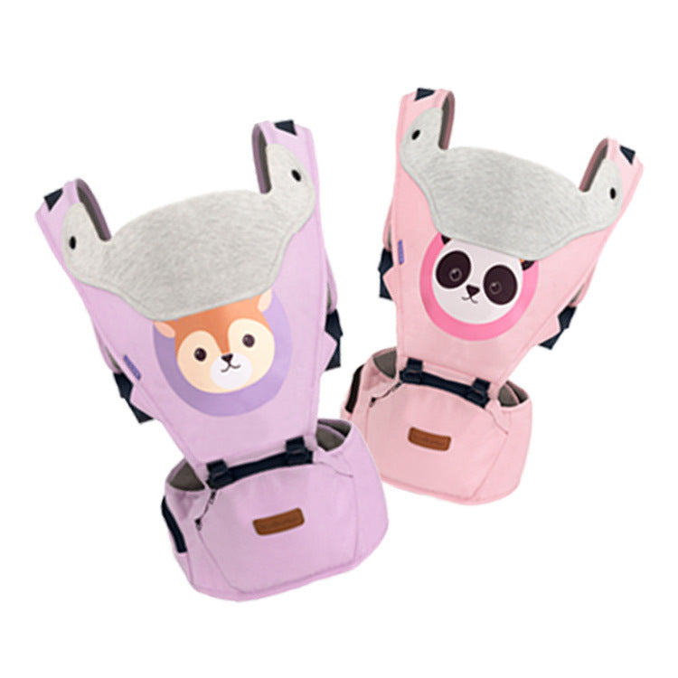 Bambinino™ 2-in-1 Babytrage mit Hüftsitz – Ergonomischer Tragriemen & Taille-Hocker für Neugeborene & Kleinkinder