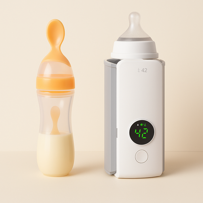 Bambinino™ Tragbarer Digitaler Baby-Flaschenwärmer