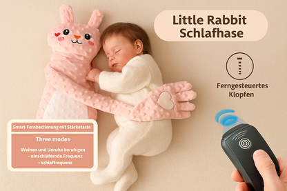 Bambinino™ Schlaf-Kuschelkissen – Beruhigendes Einschlafhilfe-Spielzeug für Babys (Dino, Reh, Hase & Gans)